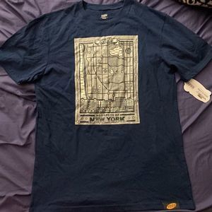 Culturefly RARE Subscription Box Blue Seinfeld "Hot Spots" T-Shirt NWT